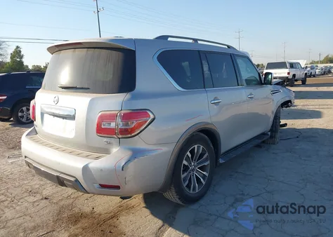 2019 Nissan Armada Sl from USA, damaged, VIN JN8AY2NDXKX009971